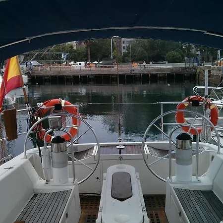 Boat In Botel Vigo